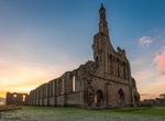 Visit Byland Abbey, North York Moors National Park, England