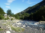 Camp at Refugio Chileno, Torres del Paine National Park, Chile