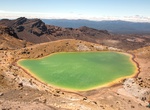 Hike to Emerald Lakes, Tongariro National Park, New Zealand