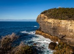 Hike to The Blowhole & Fossil Bay Lookout, Tasman National Park, Tasmania, Australia