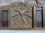 See Hoover Dam Memorial Plaque, Hoover Dam, Nevada