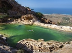 Swim at Homhil Infinity Pool, Socotra, Yemen