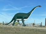 See Wall Drug 80ft Dinosaur, Wall, South Dakota