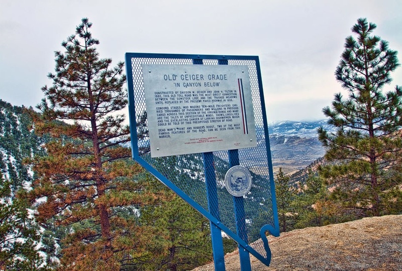 Old Geiger Grade Historical Marker