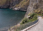 Walk down to Spiaggia di Sorgeto & La Sorgente, Forio, Ischia, Italy