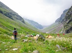Hike Hamta Pass, Himachal Pradesh, India