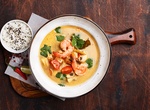 Eat Tom kha kai