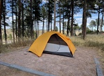 Camp at Elk Mountain Campground, Wind Cave National Park, South Dakota