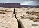 See Black Crack, Canyonlands National Park, Utah