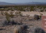 Camp at Camp de Leon, Big Bend National Park, Texas