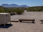 Camp at McKinney Spring, Big Bend National Park, Texas