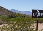 Camp at Roys Peak Vista, Big Bend National Park, Texas