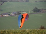 Paraglide Devil's Dyke, Sussex, England