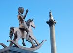 See Fourth plinth, Trafalgar Square, London, England