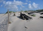 Visit Laura Barnes Shipwreck, Coquina Beach, Bodie Island, North Carolina