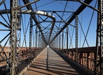 See Cameron Suspension Bridge, Cameron, Arizona