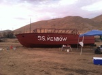 See The S. S. Minnow in Tehachapi, California