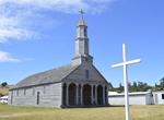 See Church of Aldachildo, Lemuy Island, Chile
