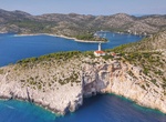 See Lighthouse Cape Struga, Lastovo Island, Croatia