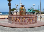 See Catalina Tile Fountain, Avalon, California
