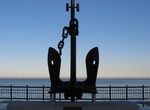 See U.S.S. Chicago Anchor, Navy Pier, Chicago, Illinois