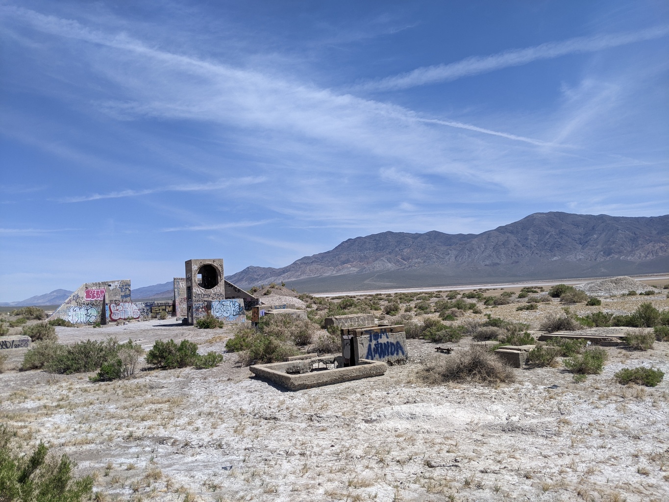 Nevada Salt and Borax Company Ruins at Rhodes