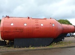 See Big Red Bottle Boat, Fort William, Scotland