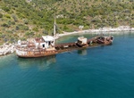 See Peristera Island Shipwreck, Peristera Island, Greece