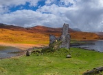 See Ardvreck Castle & Calda House Ruins, Loch Assynt, Sutherland, Scotland