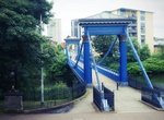 Cross St Andrew's Suspension Bridge, Glasgow Green, Glasgow