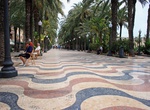 Stroll Explanada de España, Alicante, Spain