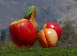 See The Big Fruit in Cromwell, New Zealand