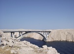 Cross Paški Most, Pag Island, Croatia