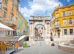 See Arch of the Sergii, Pula, Croatia