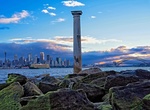 See Bradleys Head Doric Column, Sydney Harbour, NSW, Australia