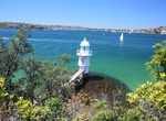 See Bradleys Head Light, Sydney Harbour, NSW, Australia