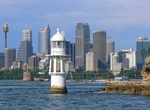 See Robertson Point Light, Cremorne Point, NSW, Australia
