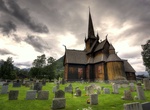 See Lom Stave Church, Norway