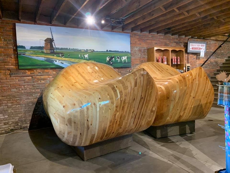 World's Largest Wooden Shoes
