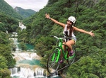 Ride Sky Bike at Huasteca Potosina, Mexico