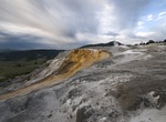 See Mound Spring and Jupiter Terrace, Mammoth Hot Springs, Yellowstone National Park, Wyoming