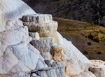 See Angel Terrace, Mammoth Hot Springs, Yellowstone National Park, Wyoming