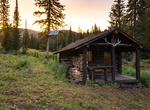 Hike to Fawn Pass Patrol Cabin, Yellowstone National Park, Wyoming