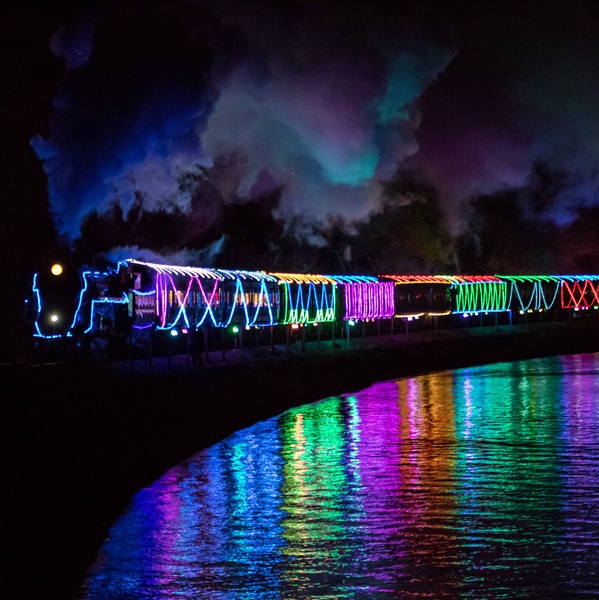 The Christmas Train of Lights