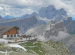 Stay at Rifugio Lagazuoi, Dolomites, Italy