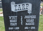 See Wyatt Earp Gave, Colma, California