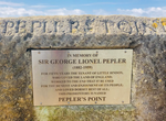 Visit Pepler's Point Monument Stone, Lulworth Cove, Jurassic Coast, England