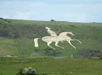 See Osmington White Horse, Weymouth, England
