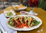 Eat at El Mirasol at Los Arboles, Palm Springs, California