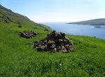 Visit Graves of Chieftain Havgrímur and his Horse, Hov, Suduroy, Faroe Islands